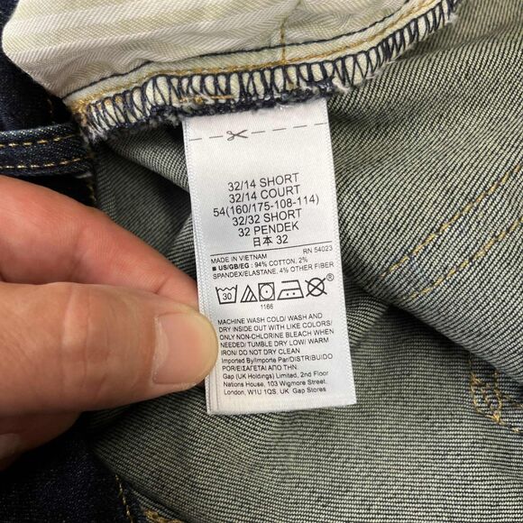 GAP Jeans Women’s 14S True Skinny Mid Rise Dark Wash Stretch Denim Blue Casual - Picture 6 of 9